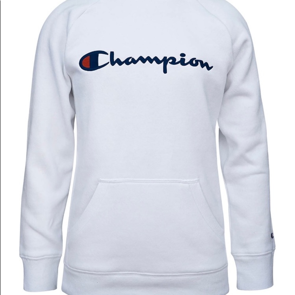 Girls Large Champion Hoodie New